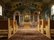 Wnętrze cerkwi prawosławnej
