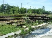 Widok w stronę stacji Rzeszów-Staroniwa