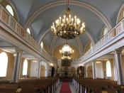 Kościół ewangelicki w Drogomyślu - wnętrze