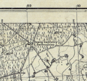 Stara owczarnia na mapie z 1930 r.