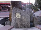 fontanna z herbem Bytkowa