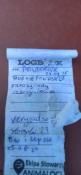 Wpis w logbook