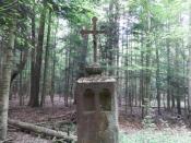 krzyż faktycznie poskładano w całość