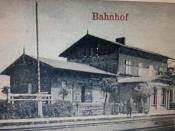 Dworzec dawniej