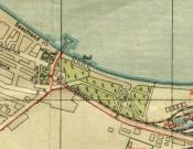 Park na mapie Gdańska z 1930 r.