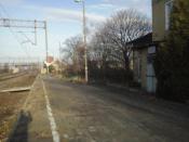 Widok od strony peronu. 