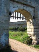 Brama zamku w Starym Siole.