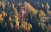 Wieża jesienią