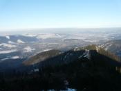 widoczna panorama Zakopanego (najpiękniejszy widok jednak z drugiej srtony :) )