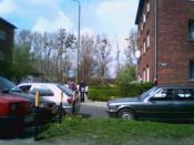 Rok 2004 Kwiecien - widok ze Slubickiej w Glosna