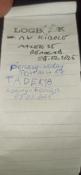 Wpis w logbook