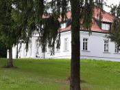 Pałac od strony stawu