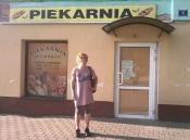 Przed piekarnią