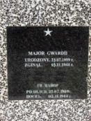 Pomnik majora Gwardii Czerwonej - nazwisko hasłem do logu