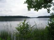 Jezioro Ostrowite spod kesza