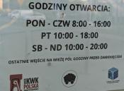 Godziny otwarcia
