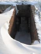 Zasypane wejście do buknra