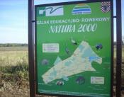Mapa szlaku rowerowego