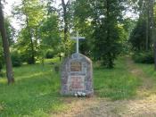 Pomnik na cmentarzu ewangelickim