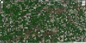 z ciekawostek - tak wygląda fragment stanu Kansas w USA z satelity. jedyna różnica to rozmiar okręgów, te amerykańskie mają od 800m do 1,6km średnicy!