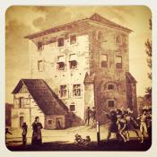 Zamek Gołańcz rycina