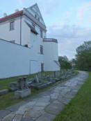 pozostałości dekoracyjnych elementów bastionu