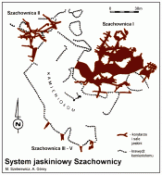 schemat jaskini