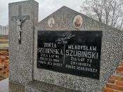 Nagrobek fundatorów kapliczki