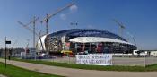 Stadion od strony ul. Bułgarskiej