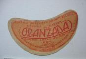 etykietka z oranżady z lat1970 tych