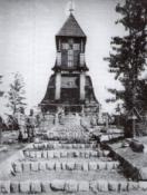 Cmentarz latem 1918 roku