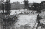 Powódz w Kacku w lipcu 1937 roku