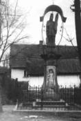 Kapliczka w 1924 roku