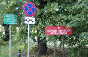 Tablice z początku ulicy.