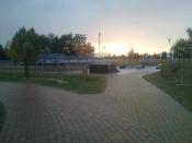 Widok na Skatepark