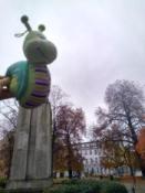 Czym obsadzić pusty cokół - propozycja.