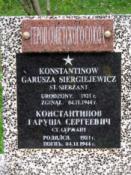 Gieroj Sowietskowo Sojuza starszyj sierżant Konstantinow