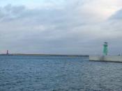 Portowe słupy graniczne