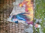 nieistniejący mural komart