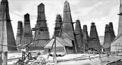 Baku, Azerbejdżan - szyby naftowe, początek XX wieku