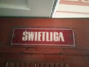 Świetlica mieści się za tymi drzwiami
