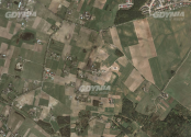 Zielenisz na zdjęciu lotniczym z 1996