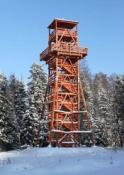 Wieża zimą
