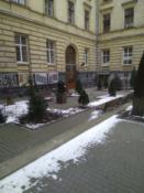 ..a więc zza bramy:)