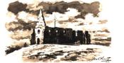 Ruiny kościoła św. Michała 1902 r.