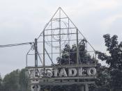 Neon Mysiadło w dzień