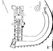 Współczesny plan zamku.