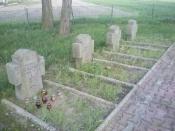 Cmentarz na terenie wsi1
