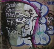 jedno z wielu graffiti 