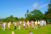 Maypole podczas święta Midsommar